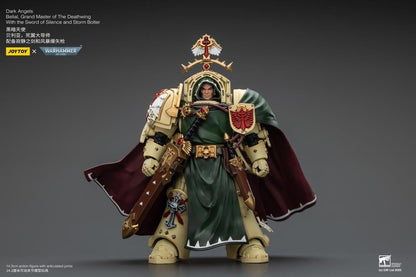 JoyToy Warhammer 40,000 Dark Angels Belial, Grand Master of the Deathwing with the Sword of Silence and Storm Bolter 1/18 Scale Action Figure - View 5