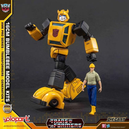 Yolopark Transformers Generation 1 AMK Pro Bumblebee 6.3-Inch ABS Model Kit with Spike - View 21