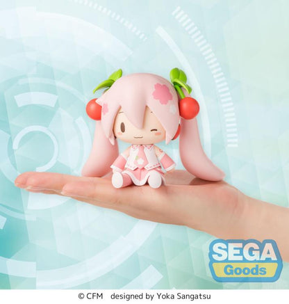 Sega Vocaloid Fuwa Petit Sakura Miku Chibi Figure 3-Inch - View 11