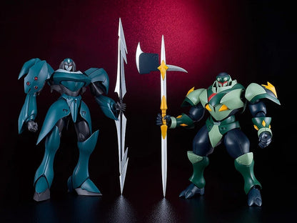 Good Smile Tekkaman Blade Moderoid Tekkaman Dagger and Tekkaman Axe Model Kit Set - View 3