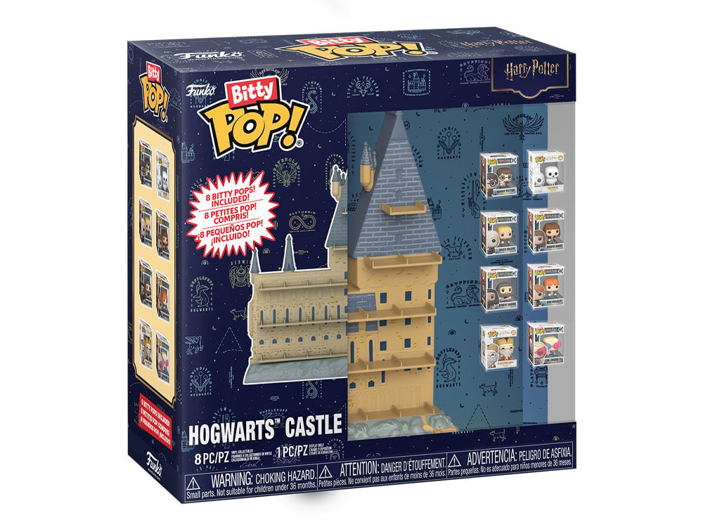 Funko Pop! Harry Potter Bitty Pop! Hogwarts Castle Display Vinyl Set - View 2