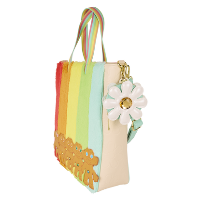 Loungefly Trolls Classic Good Luck Trolls Plush Glitter Tote Bag 17-Inch - View 3