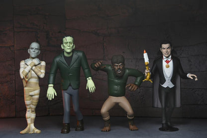 NECA Universal Monsters Toony Terrors Set of 4 Figures - View 3