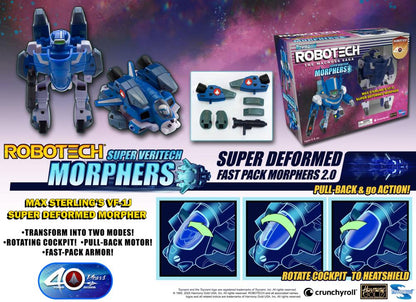 Toynami Robotech Super Veritech Morphers 2.0 40th Anniversary Random Super Deformed Figure - View 4