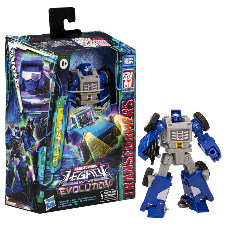 Hasbro Transformers: Legacy Evolution Deluxe Class Beachcomber and Paradise Parakeet Action Figure - View 13