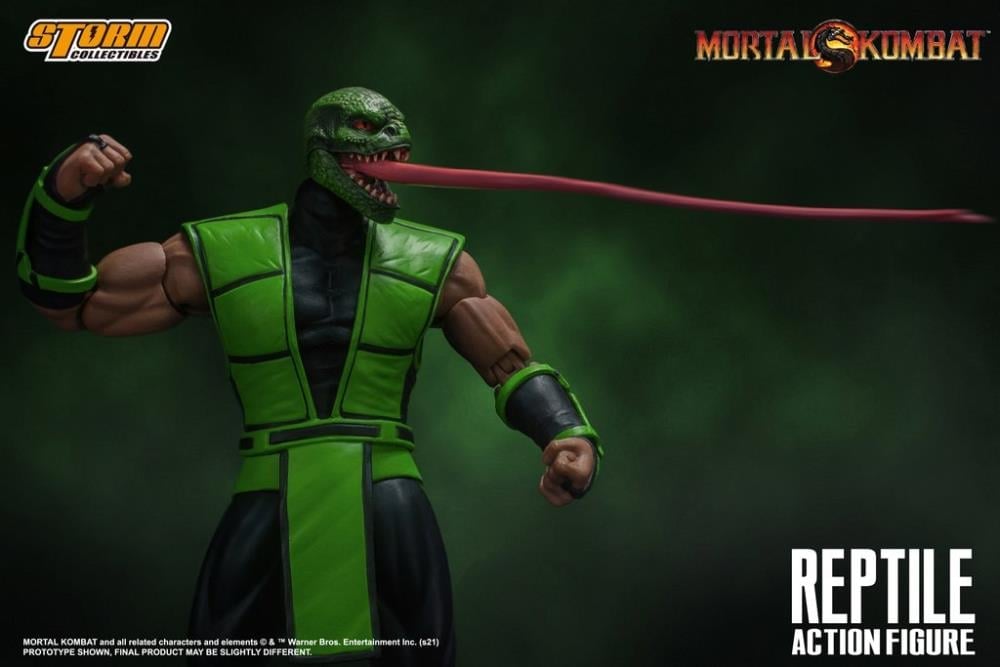 Storm Collectibles Mortal Kombat VS Series Reptile 1/12 Scale 8-Inch Action Figure - View 23