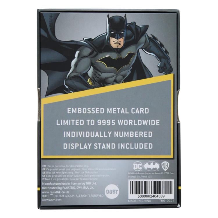 Fanattik Collectibles DC Comics Batman and Robin Limited Edition Ingot - View 7