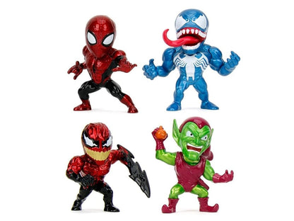 Jada Toys Marvel Spider-Man MetalFigs 2.5-Inch Die-Cast Mini Figure Four-Pack - View 2