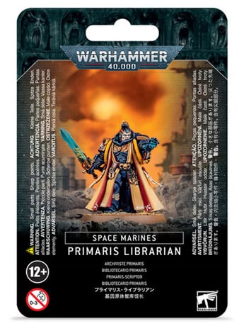 Games Workshop Warhammer 40,000 Space Marines Primaris Librarian Plastic Miniature