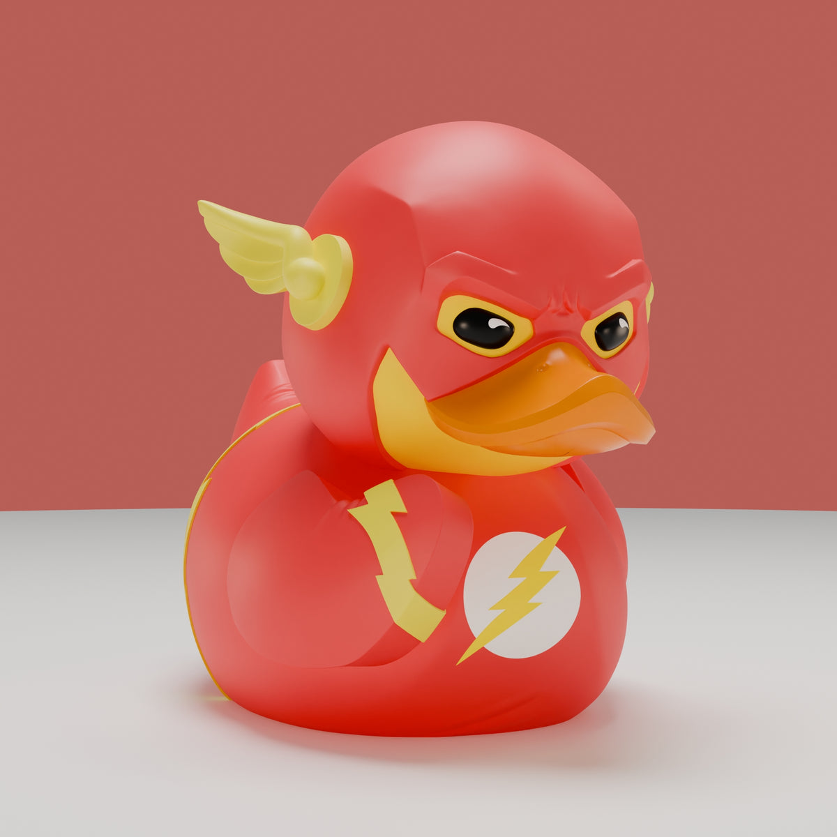 Numskull TUBBZ DC Comics The Flash Cosplaying Duck Figure (Boxed Edition) - View 3
