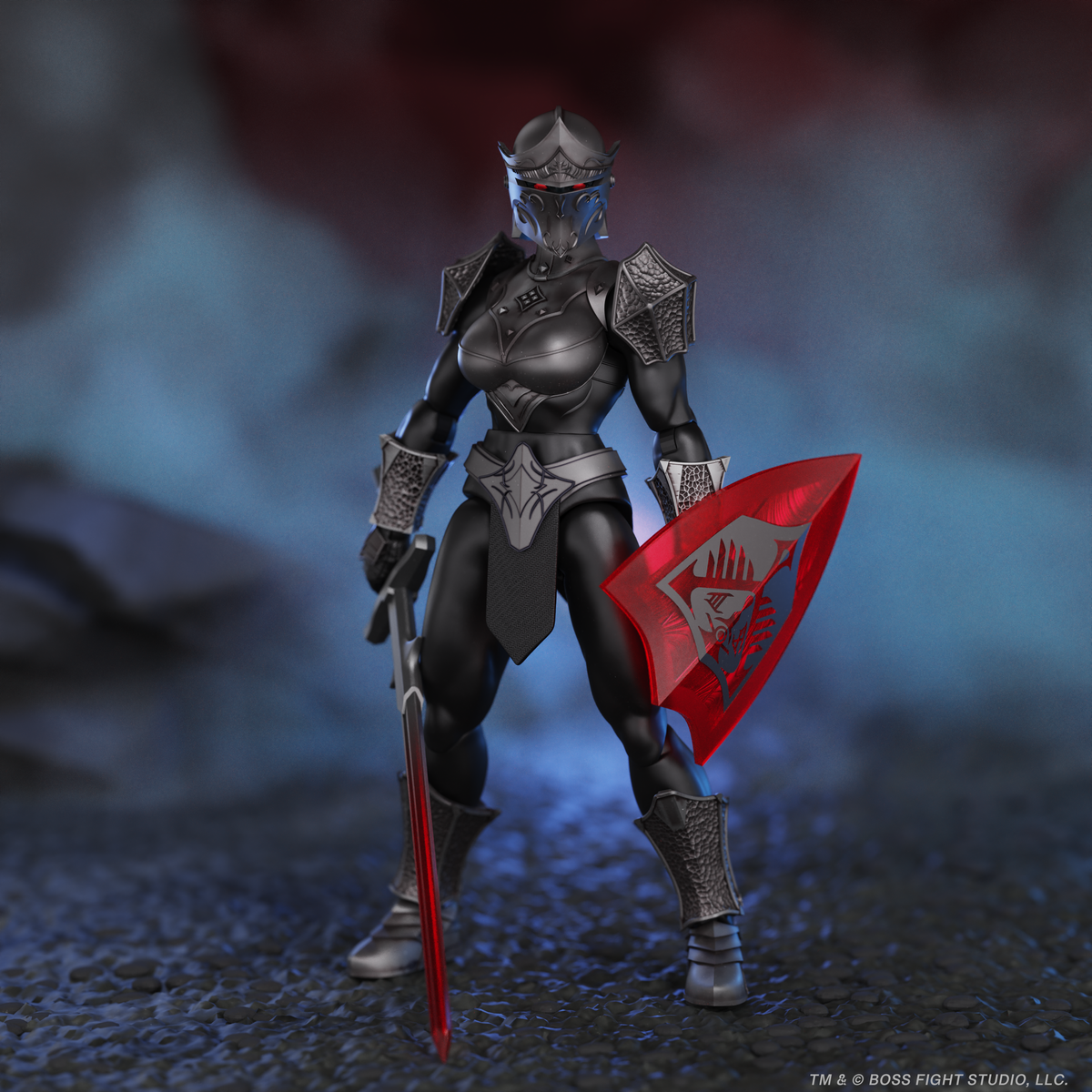 Boss Fight Studio Immortal Champions Bloodsteel Emissary Action Figure - View 3
