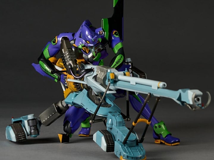 Kaiyodo Rebuild of Evangelion ARTPLA Sculpture Works EVA-01 Operation Yashima 14-Inch Model Kit - View 2