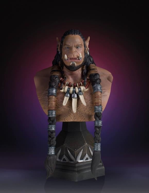 Gentle Giant Warcraft Durotan Classic 1/6 Scale SDCC 2016 Exclusive Limited Edition Bust 7-Inch - View 4