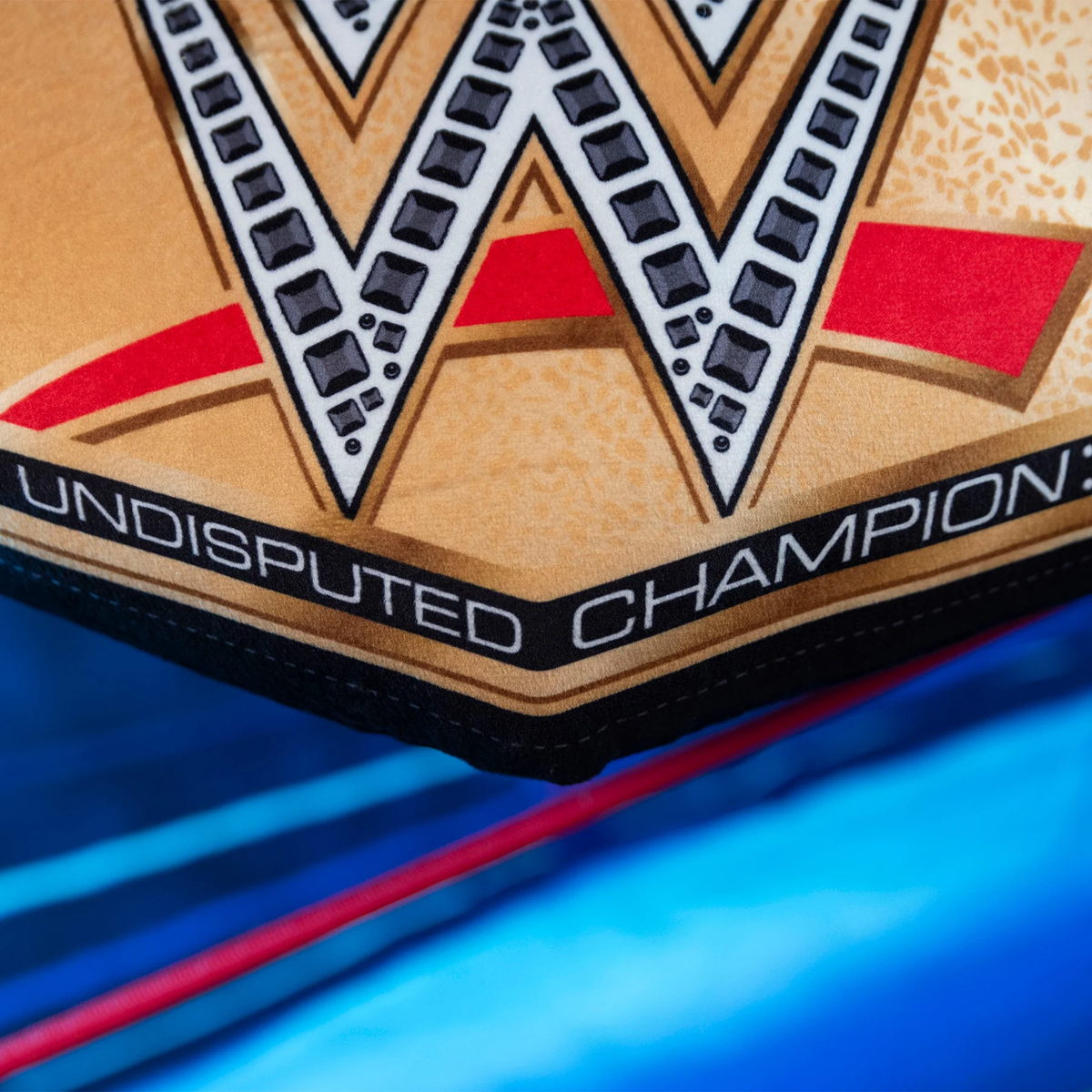 Uncanny Brands WWE Bleacher Buddy Universal Championship Belt 24-Inch Plush - View 5