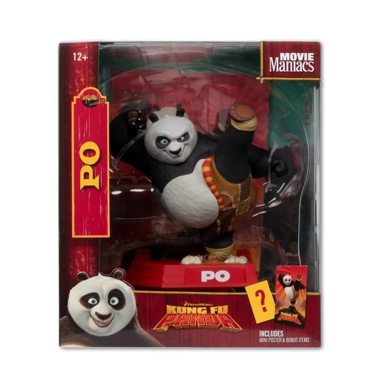 McFarlane Toys Kung Fu Panda Movie Maniacs Po 6-Inch Limited Edition Figure - View 9