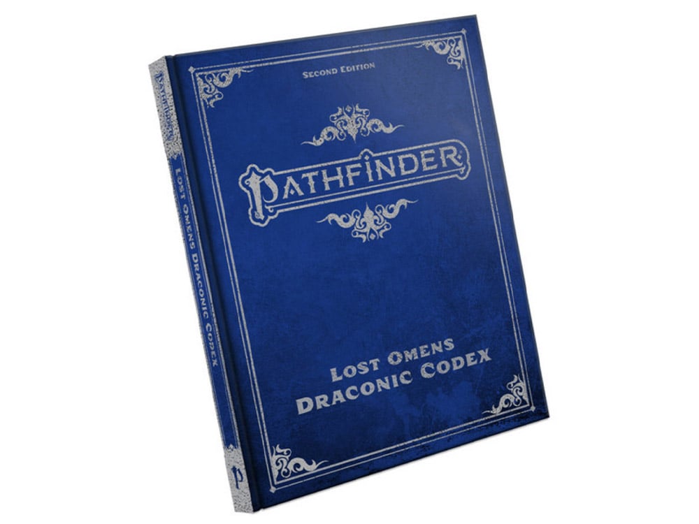Paizo Pathfinder RPG Lost Omens Draconic Codex Special Second Edition Tabletop RPG Book - View 2