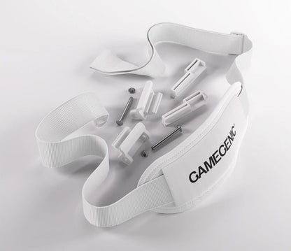 Gamegenic Game Castle (Pink/White/Teal) Storage Box for Board Games - View 18
