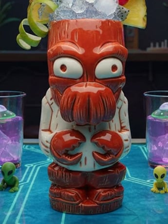 Beeline Creative Futurama Dr. Zoidberg Geeki Tikis Ceramic Mug