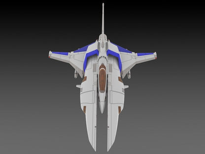 Plum Gradius II Vic Viper 1/144 Scale Plastic Model Kit, 5.9-Inch - View 2