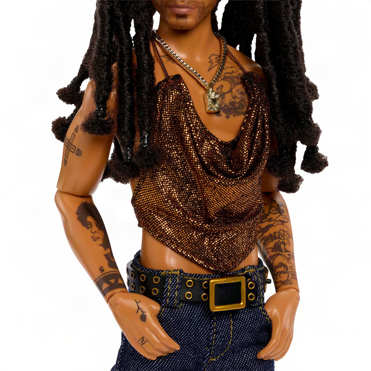 Mattel Barbie Signature Kenbassadors Lenny Kravitz Doll - View 11