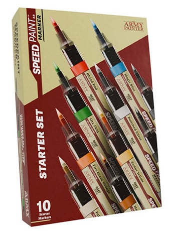 The Army Painter Speedpaint Marker Starter Set Hobby Paint Markers