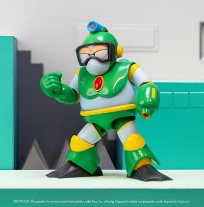 Jada Toys Mega Man Bubble Man Deluxe 1/12 Scale Action Figure - View 3