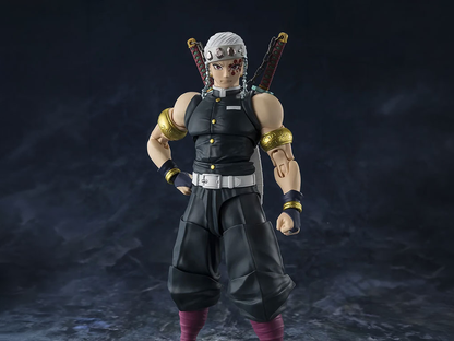 Bandai Demon Slayer: Kimetsu no Yaiba S.H.Figuarts Tengen Uzui 6.5-Inch Action Figure - View 2