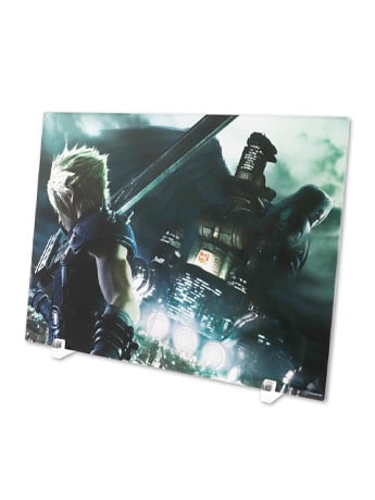 Square Enix Final Fantasy VII Remake Cloud Strife and Sephiroth Acrylic Panel, 12-Inch