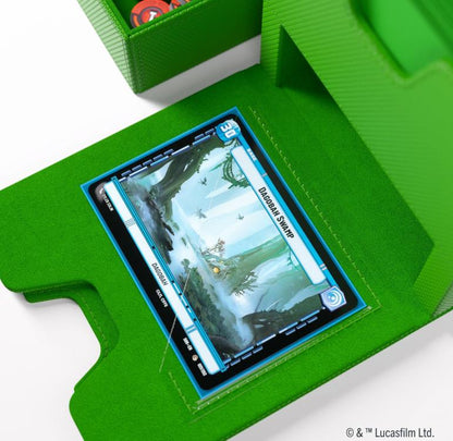 Gamegenic Star Wars: Unlimited Twin Suns Green Deck Pod in Hexafyber Material - View 25