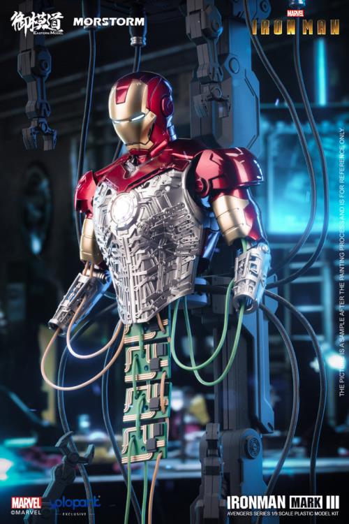 Morstorm Eastern Model Marvel Iron Man Mark III (Deluxe Ver.) 1/9 Scale Model Kit - View 20