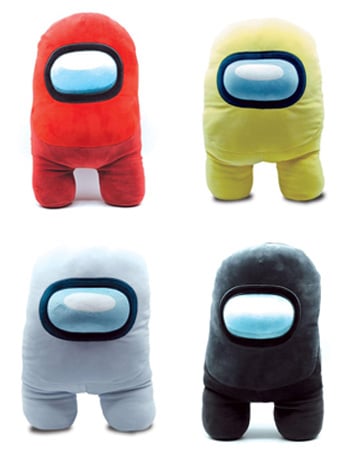 Toikido Among Us 16-Inch Soft Plush Toy Set of 4 Characters