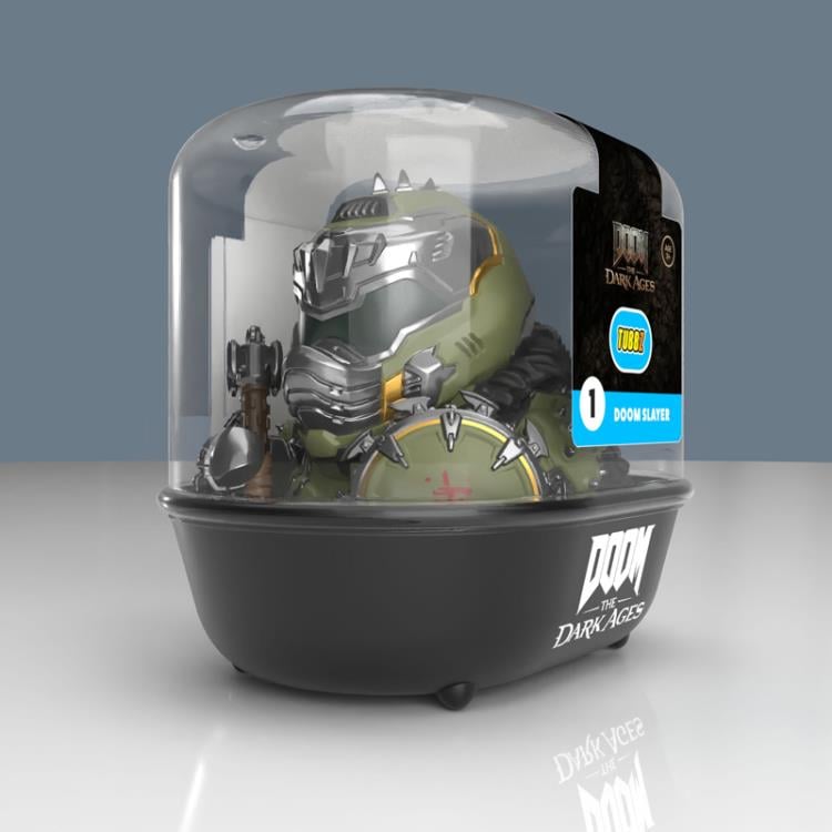 Numskull Doom: The Dark Ages TUBBZ Doom Slayer Collectible Duck (First Edition) - View 8