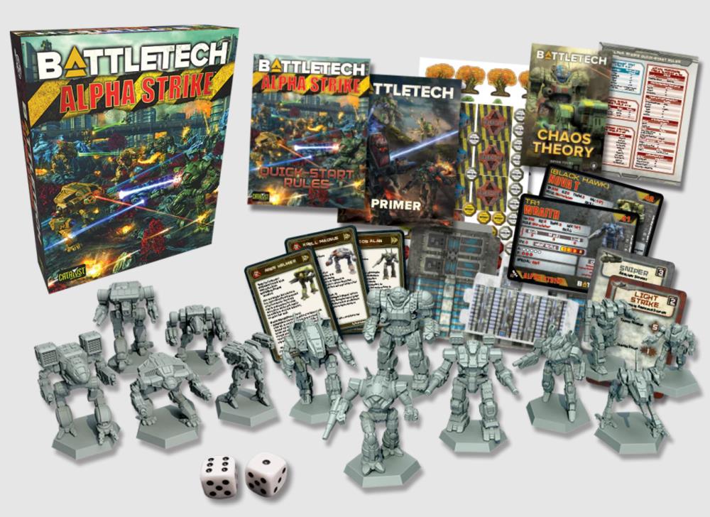 Catalyst Game Labs BattleTech Alpha Strike Box Set Tabletop Game Collectible - View 3