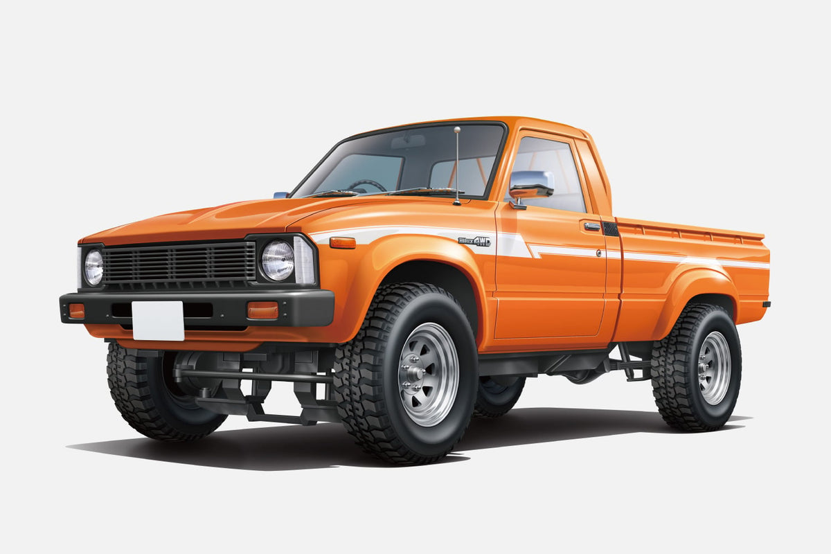 Aoshima Tuned Car #90 RN30 Hilux Lift Up Custom '78 1/24 Scale Plastic Model Kit - View 3