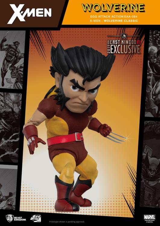 Beast Kingdom Marvel X-Men Egg Attack Action EAA-084 Wolverine Limited Edition SDCC 2019 Exclusive - View 5