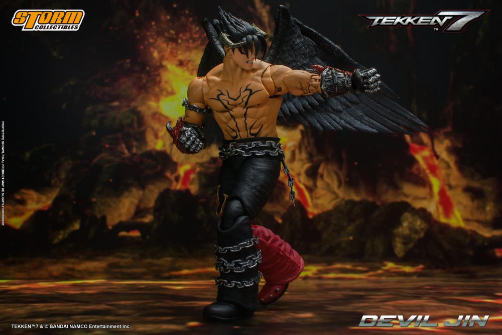 Storm Collectibles Tekken 7 Devil Jin 1/12 Scale Action Figure - View 15