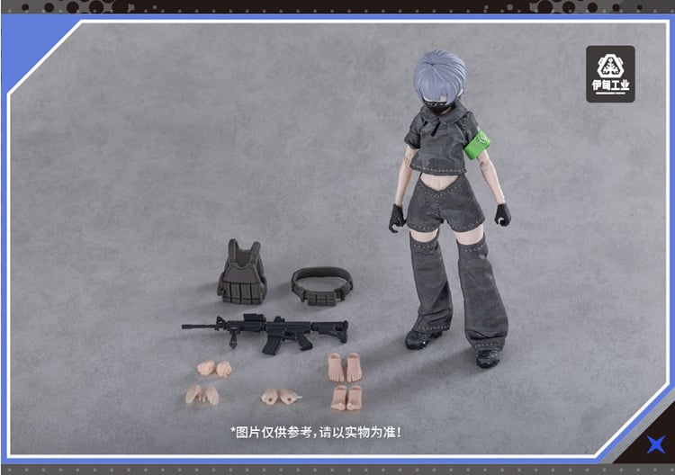 Neo Eden Toys Black Iron Rest Beijixing 6-Inch Action Figure - View 5
