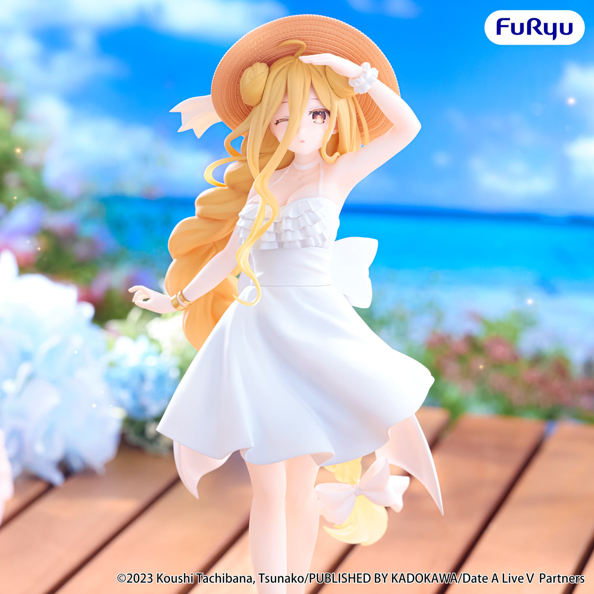 FuRyu Date A Live V Mukuro Hoshimiya (Summer Dress) 7.9-Inch Figure - View 5