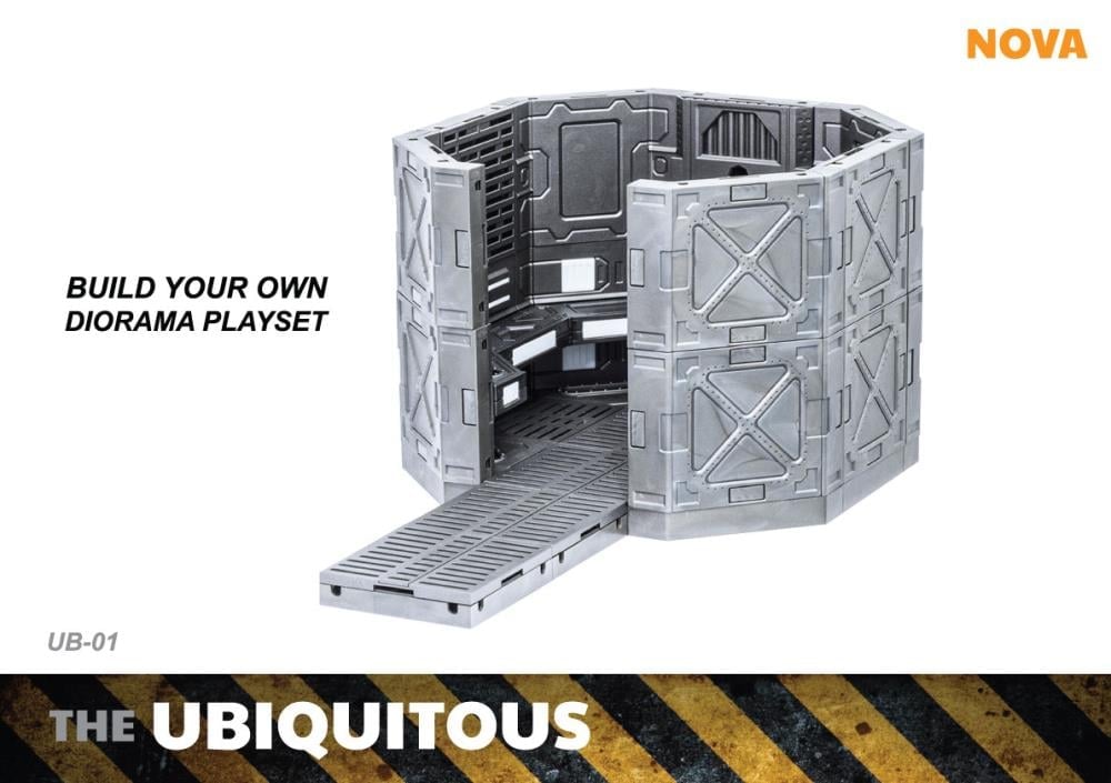 Nova The Ubiquitous UB-01 Diorama Set in 1/18 Scale - View 6