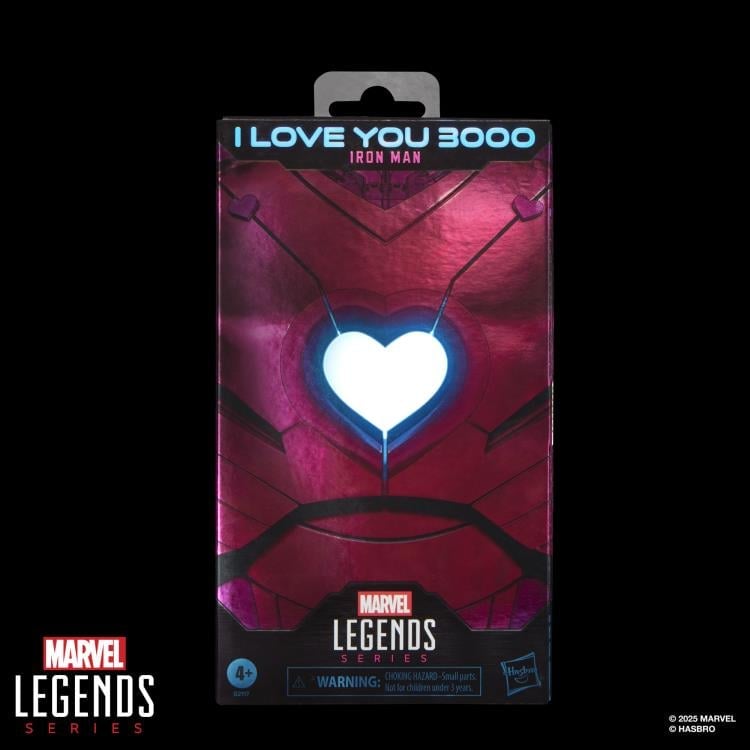 Hasbro Marvel Legends I Love You 3000 Iron Man (Pink) Action Figure - View 10