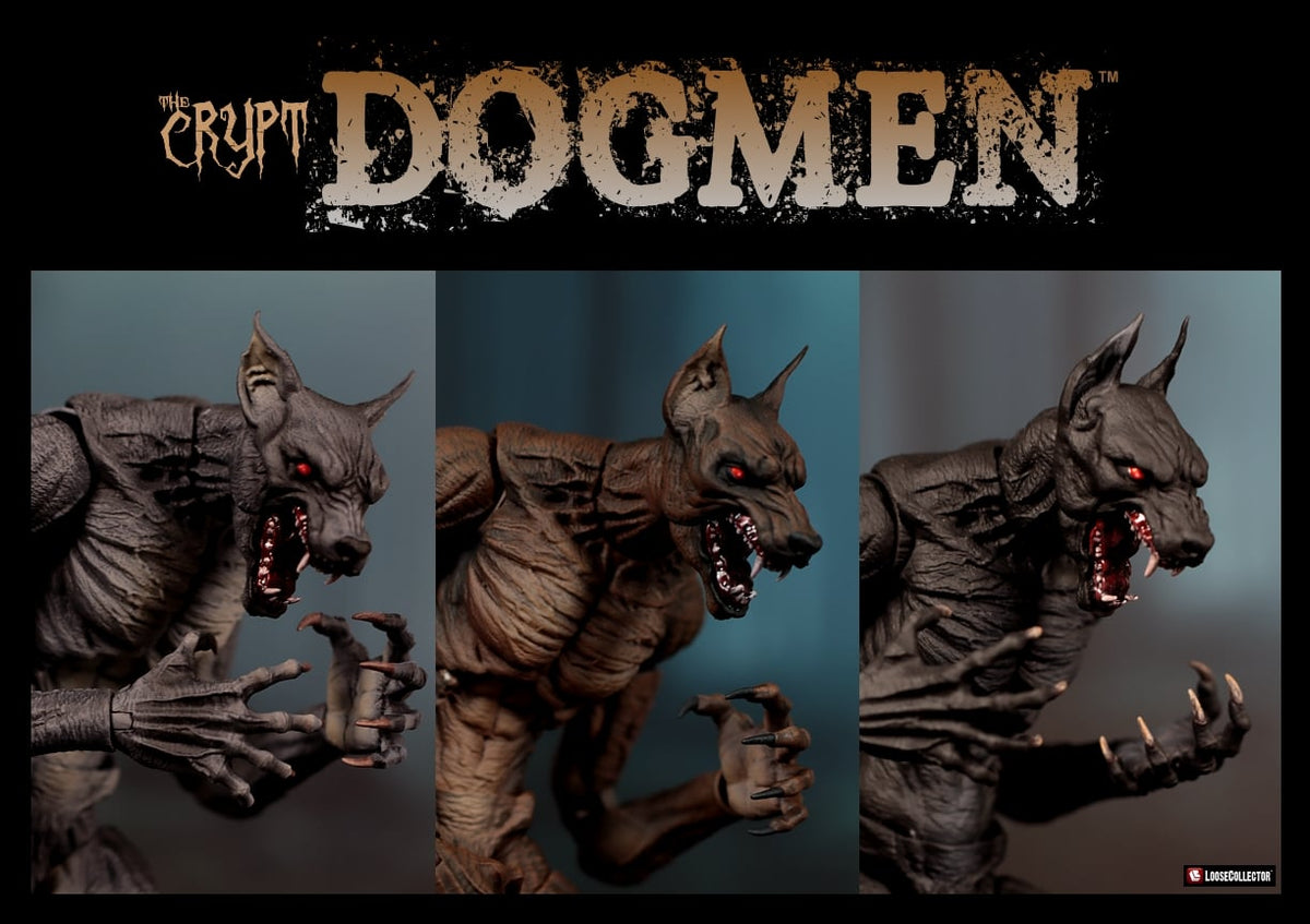 LooseCollector The Crypt Dogmen Black 1/12 Scale 8-Inch Action Figure - View 13