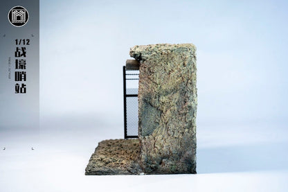 MMMToys Trench Outpost 1/12 Scale Resin Diorama Base - View 7