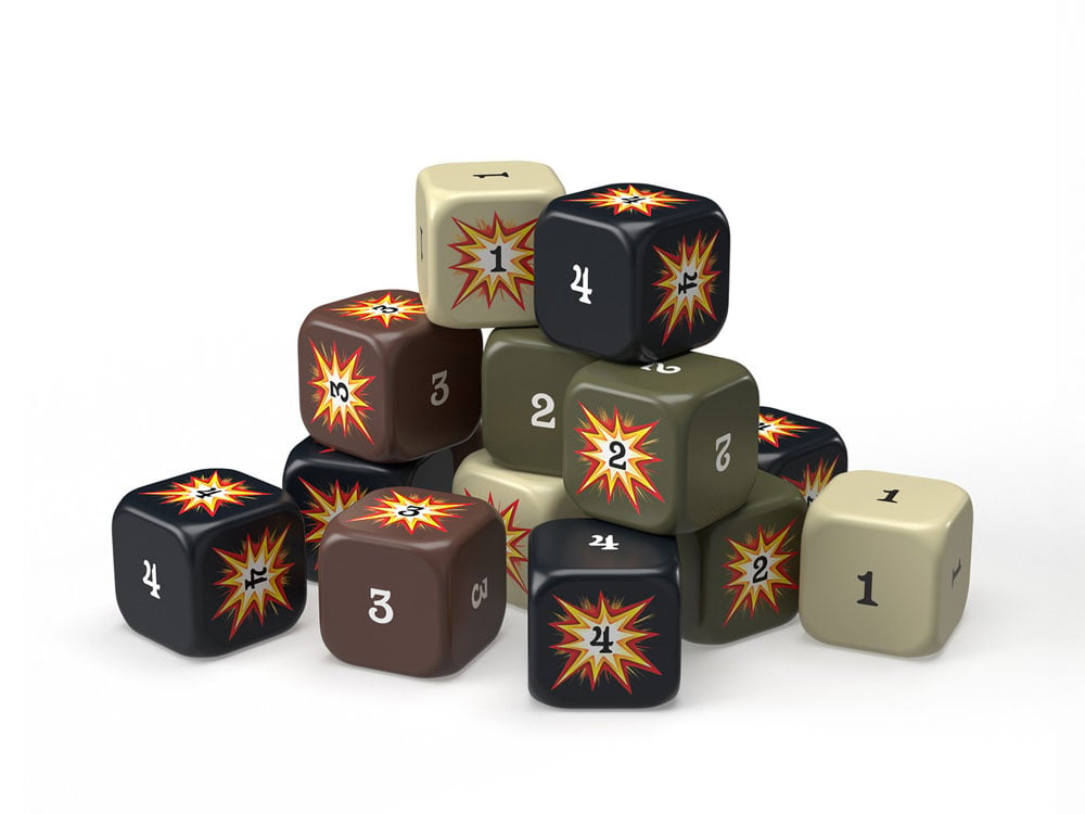 Renegade Game Studios Axis & Allies 72 Hit Dice Set - View 2