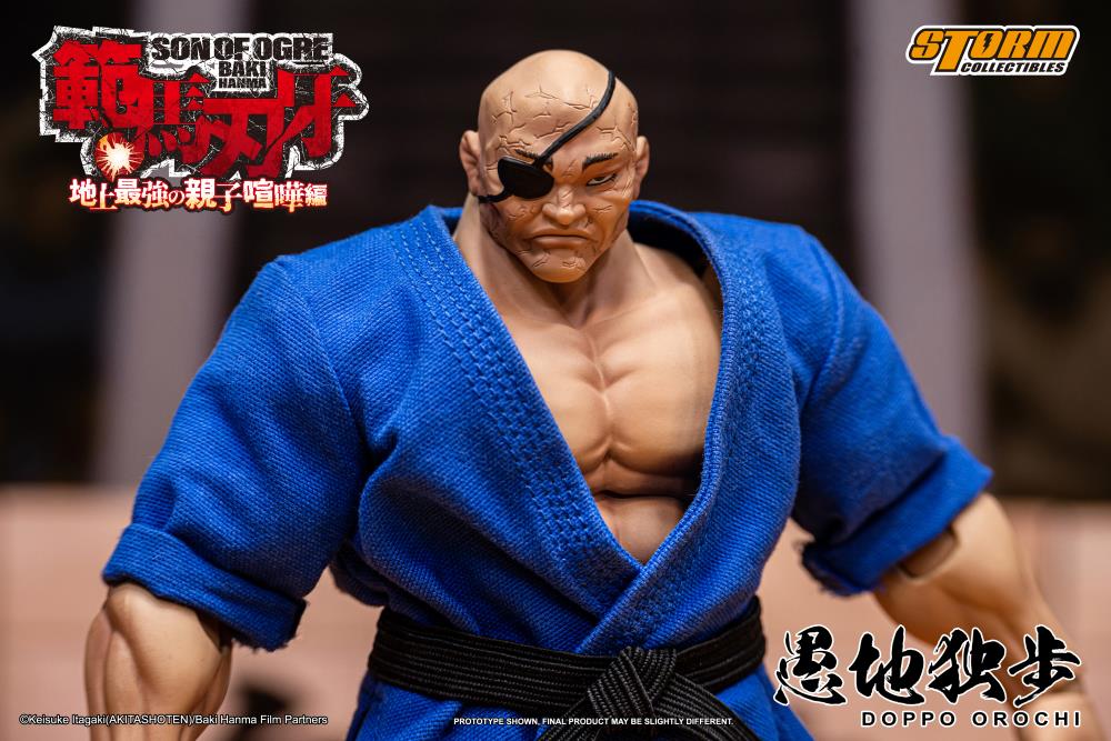 Storm Collectibles Baki Hanma: Son of Ogre Doppo Orochi (Special Edition Ver.) 1/12 Scale Limited Edition Action Figure - View 7