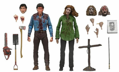 NECA The Evil Dead Ultimate Bloody Ash and Cheryl Williams Action Figure Two-Pack - View 11