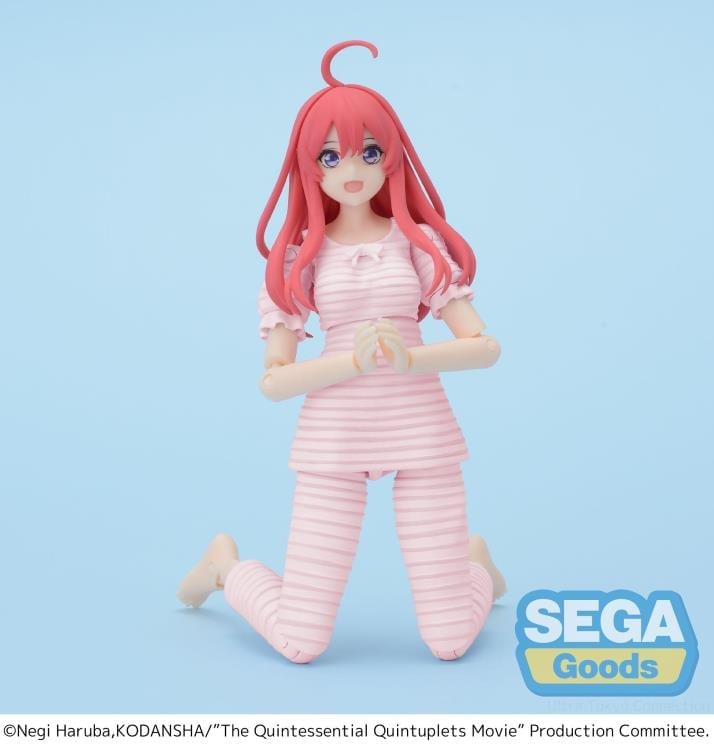 Sega The Quintessential Quintuplets Movie Movingood!!! Itsuki Nakano Plastic Figure - View 6