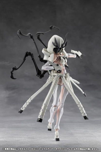 Kotobukiya Megalomaria Unlimited Universe Metamorphose Unit Exarmor White Sorceress 7-Inch Collectible - View 17