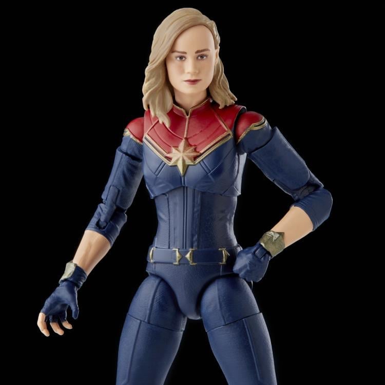 Hasbro The Marvels Marvel Legends Captain Marvel Action Figure (Totally Awesome Hulk BAF) - View 6