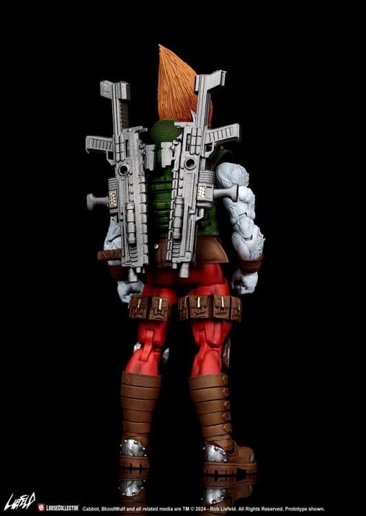 LooseCollector Rob Liefeld's Bloodwulf 1/12 Scale Action Figure - View 6