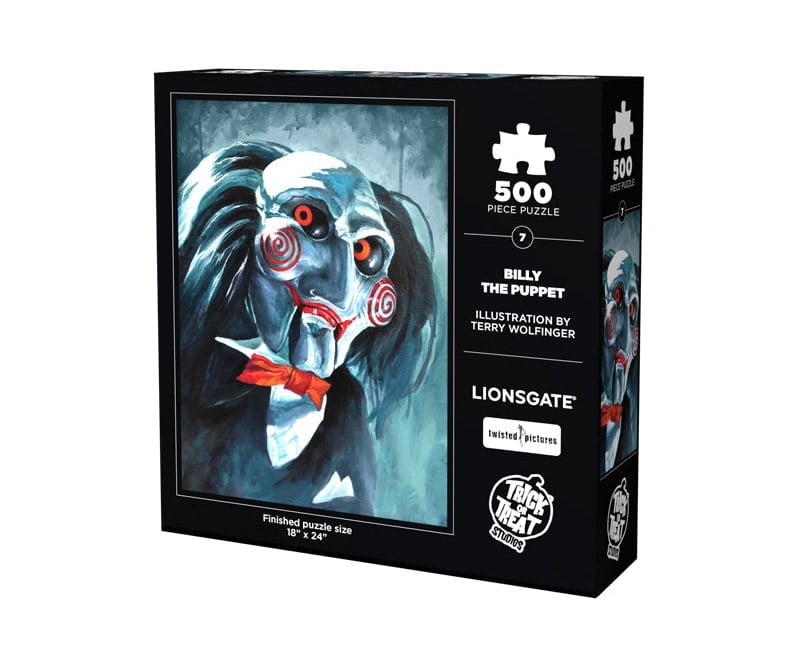 Trick or Treat Studios Saw Billy the Puppet 500-Piece Jigsaw Puzzle, 27-Inch - View 4